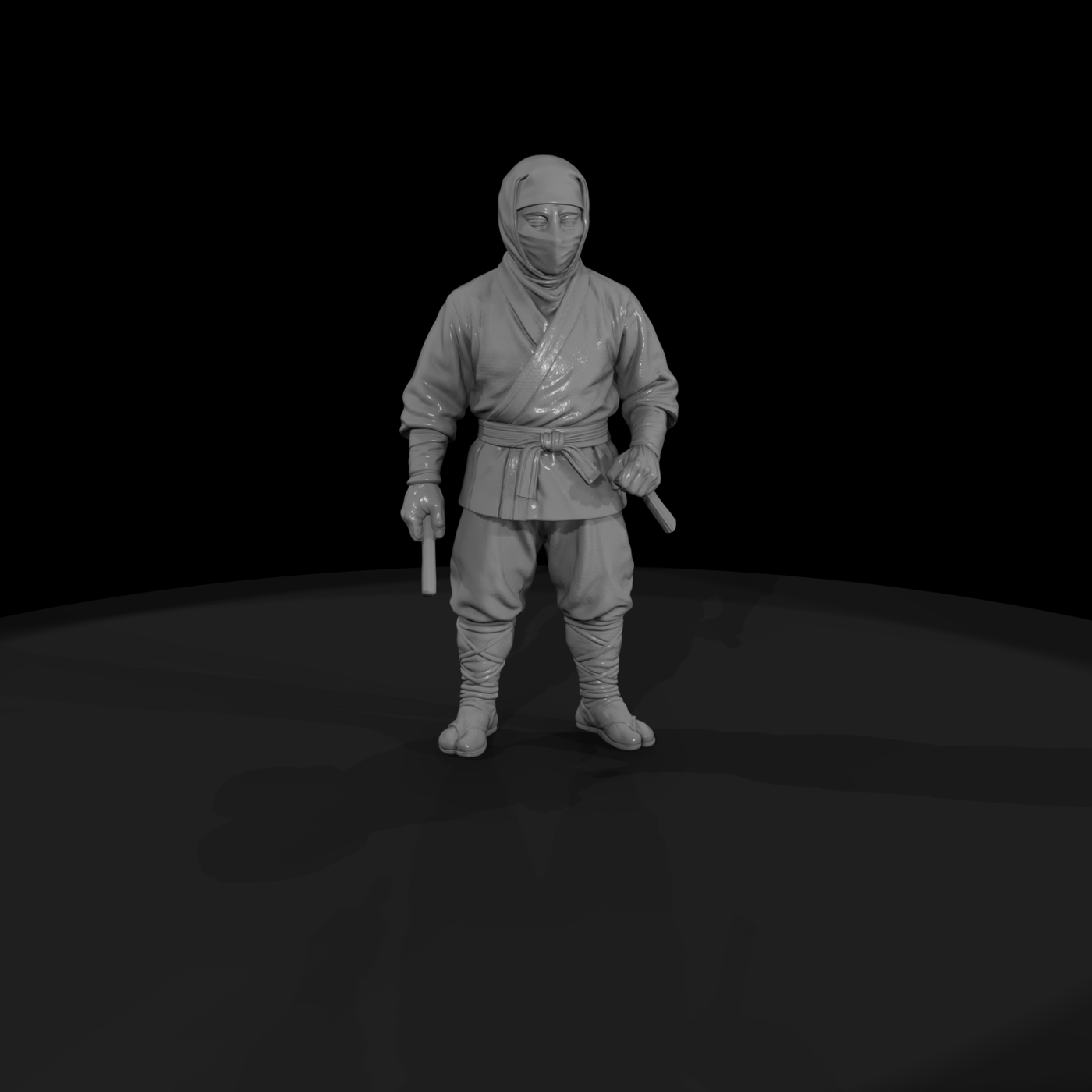 Hist 0225 Ninja Scout Miniature Figure