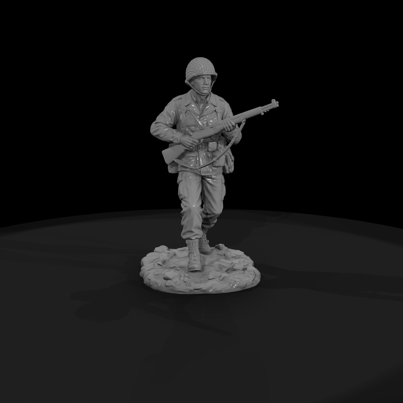 Ww2H 026 United States Paratrooper 17Th Airborne