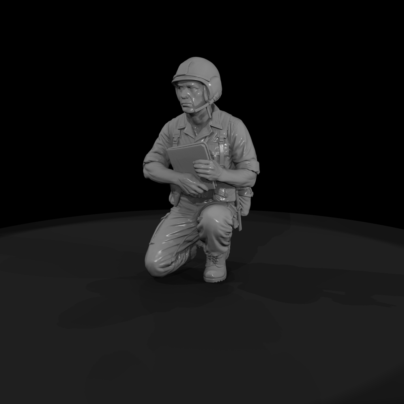Vn Army 094 Vietnam U S Army Platoon Leader Figure