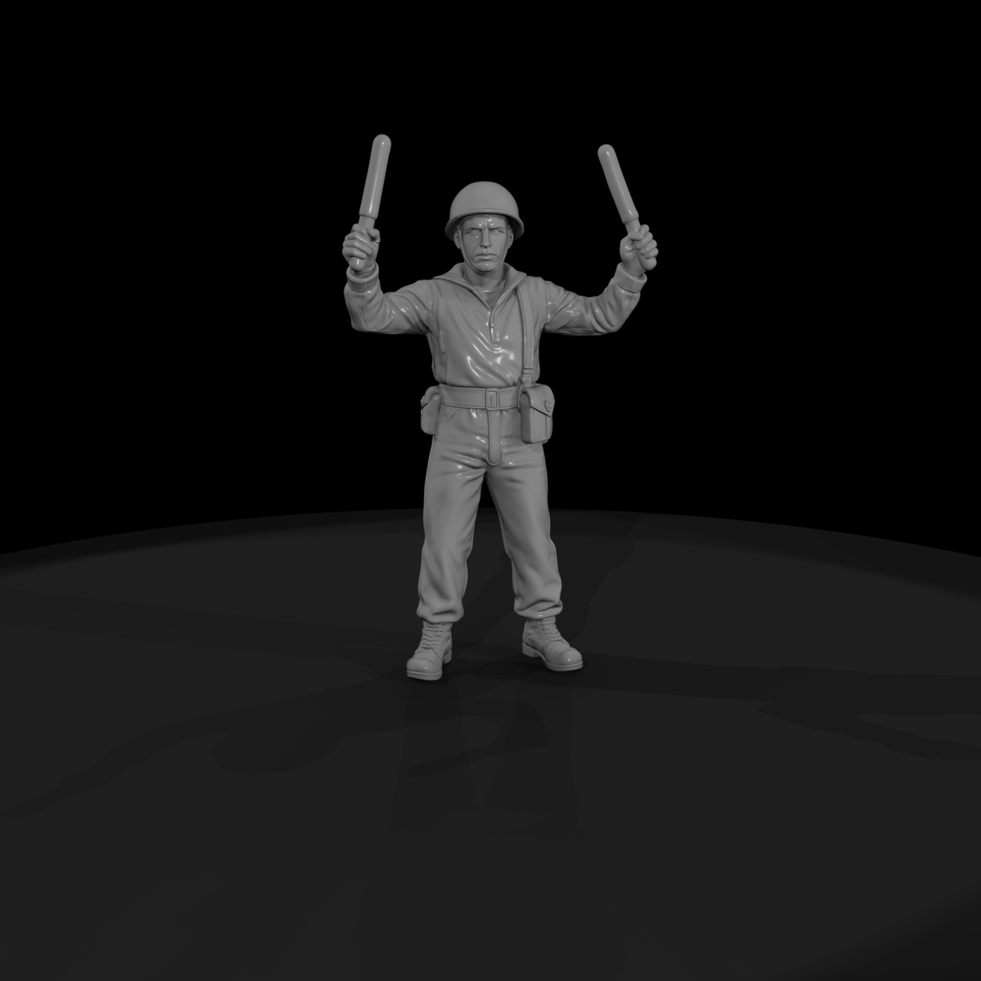 Ww2 Navy 034 Wwii U S Navy Flight Deck Director Fi