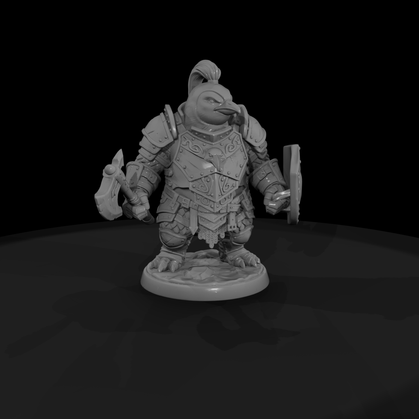Creature Iron Down Penguin Beast