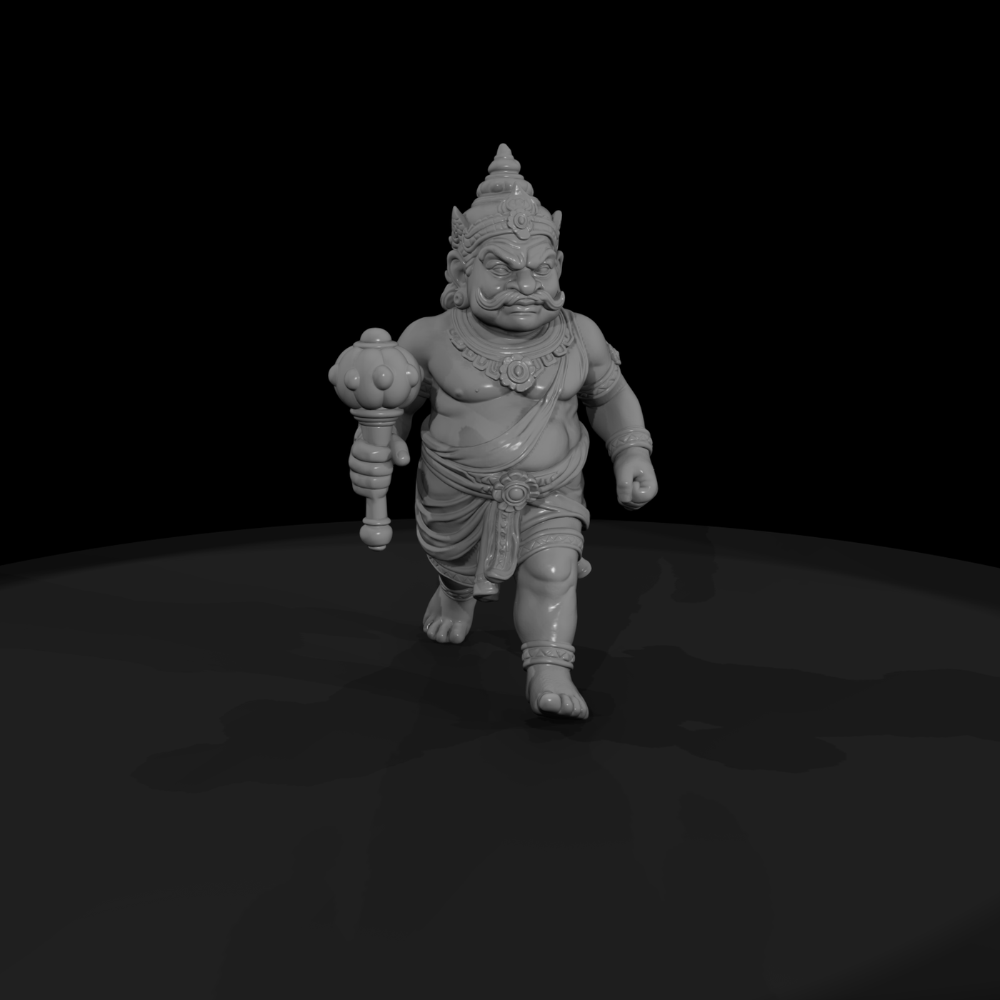 Myth 0434 Mythology Yaksha Miniature Figure