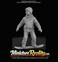 winter-skier-figure-estimated-young-boy-on-snowboard — thumbnail 4