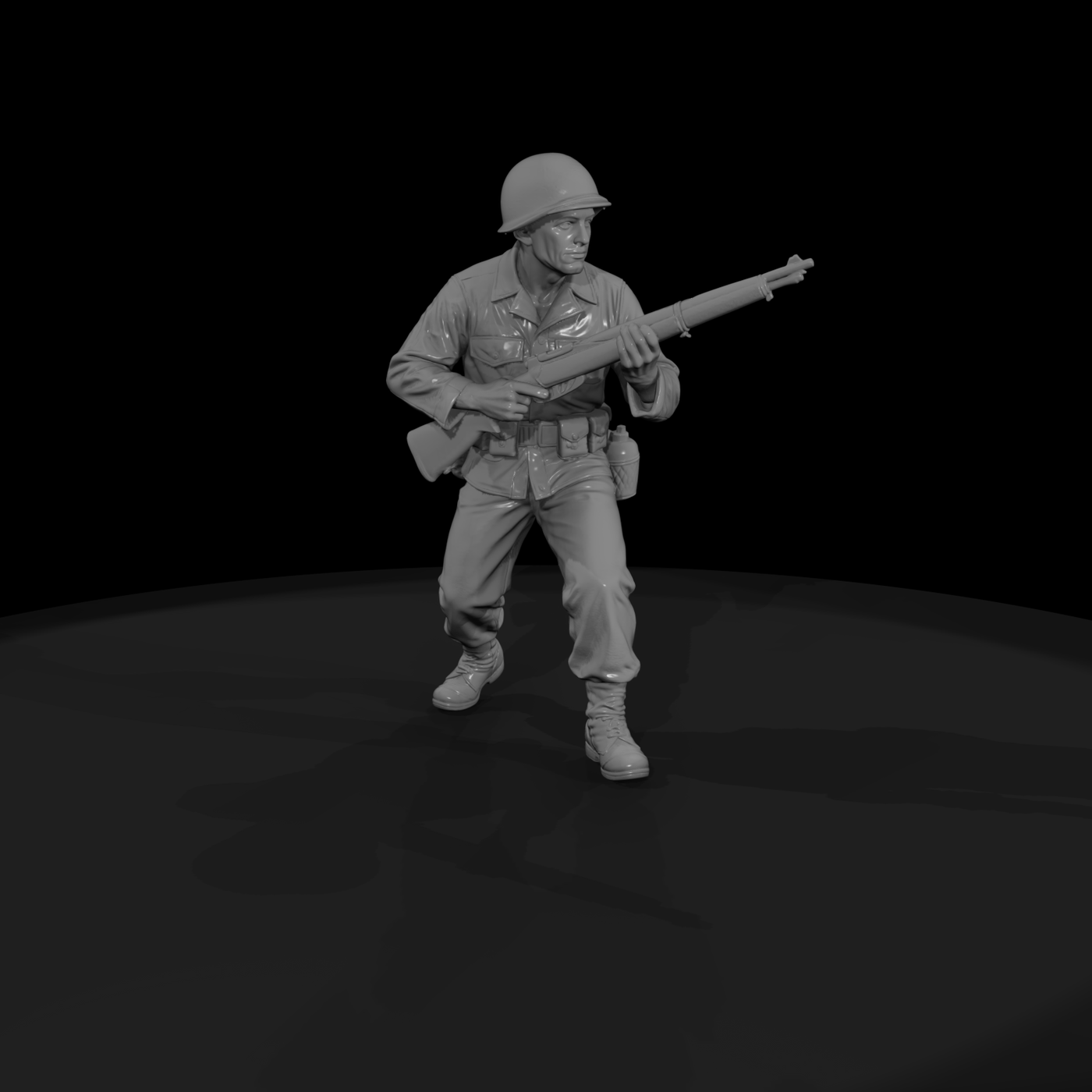 Ww2 Usmc 063 Wwii U S Marine Corps Scout Figure