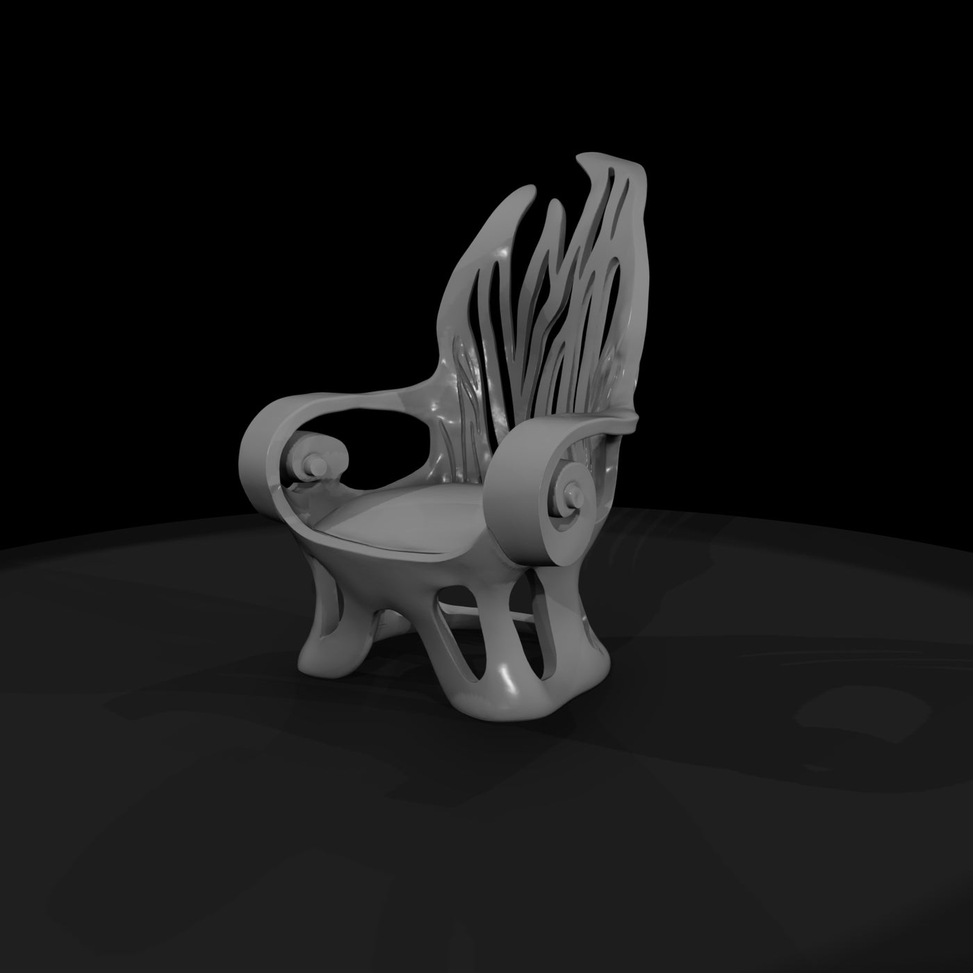 flame-accent-armchair-stylized-miniature-chair-for-dioramas-layouts-387914