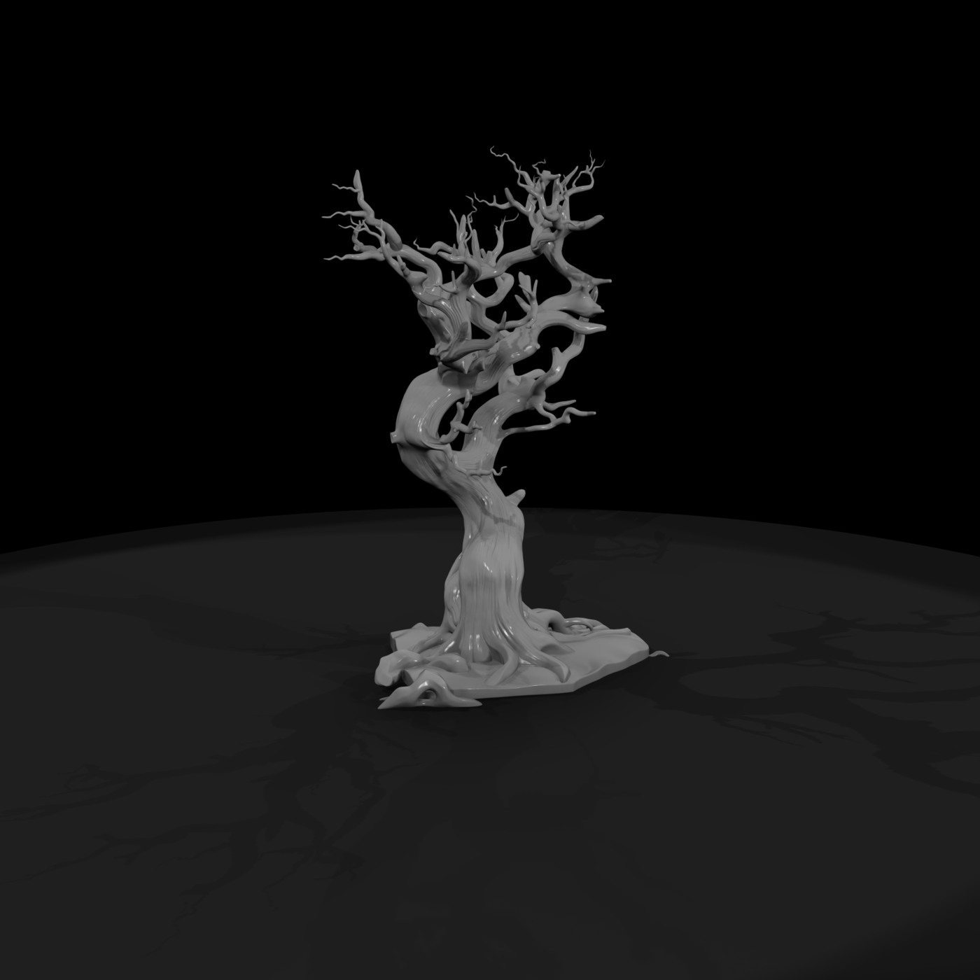 Gnarled Twisted Tree