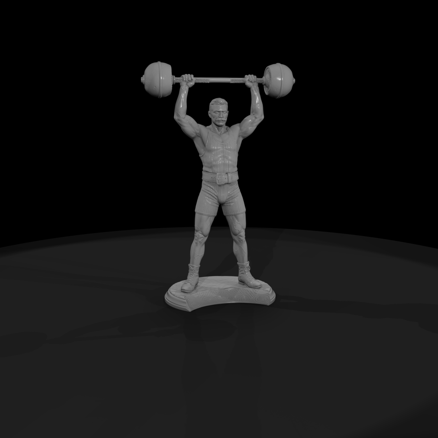 Poparc 0449 Carnival Strongman Alternate Pose