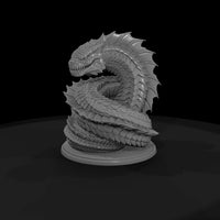 stylized-fantasy-giant-serpent-dragon-3d-miniature — thumbnail 4