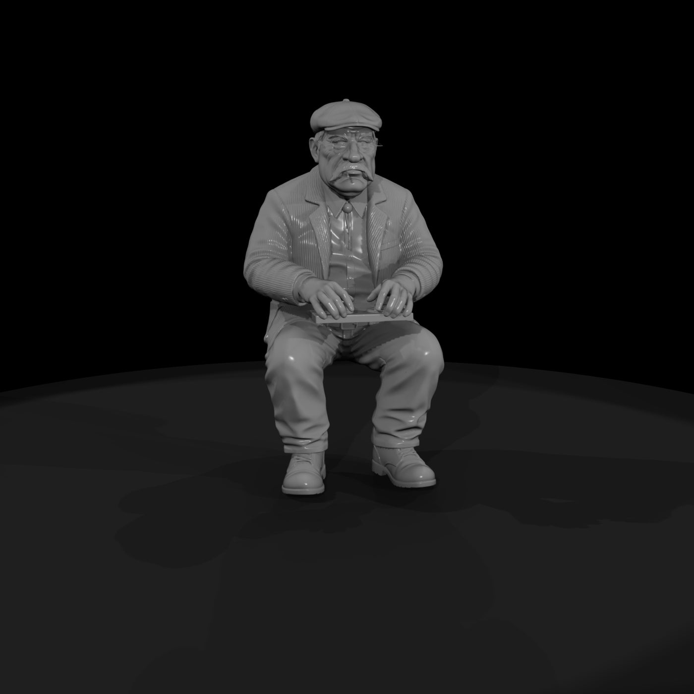 western-bar-card-player
