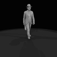 1920s-train-passengers-jazz-musician-stl-model — thumbnail 4