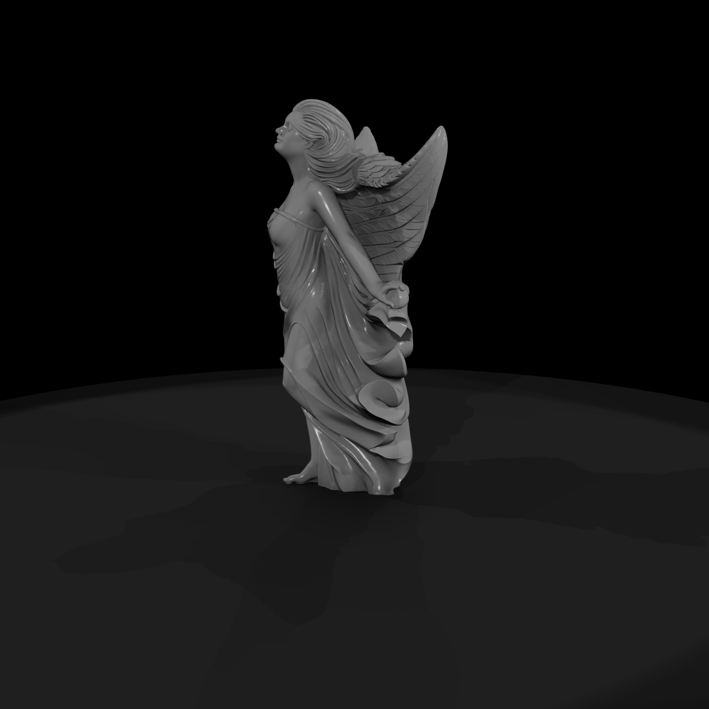 Classical Female Angel Statue