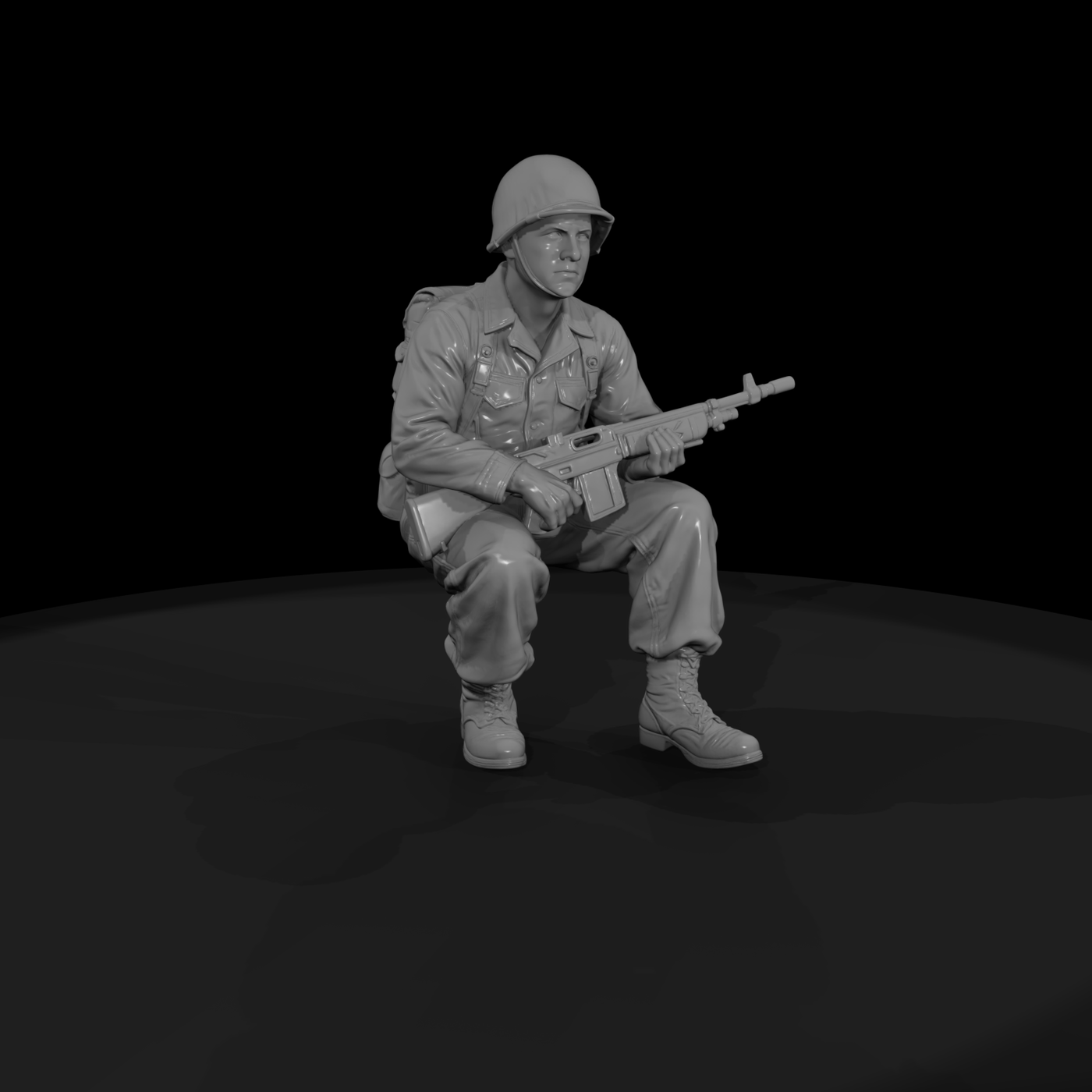 Ww2 Usmc 062 Wwii U S Marine Corps Automatic Rifle