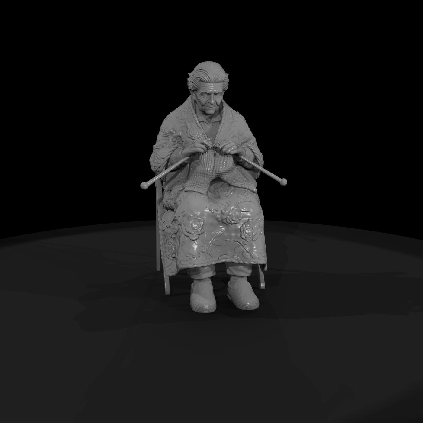 black-friday-elderly-woman-knitting