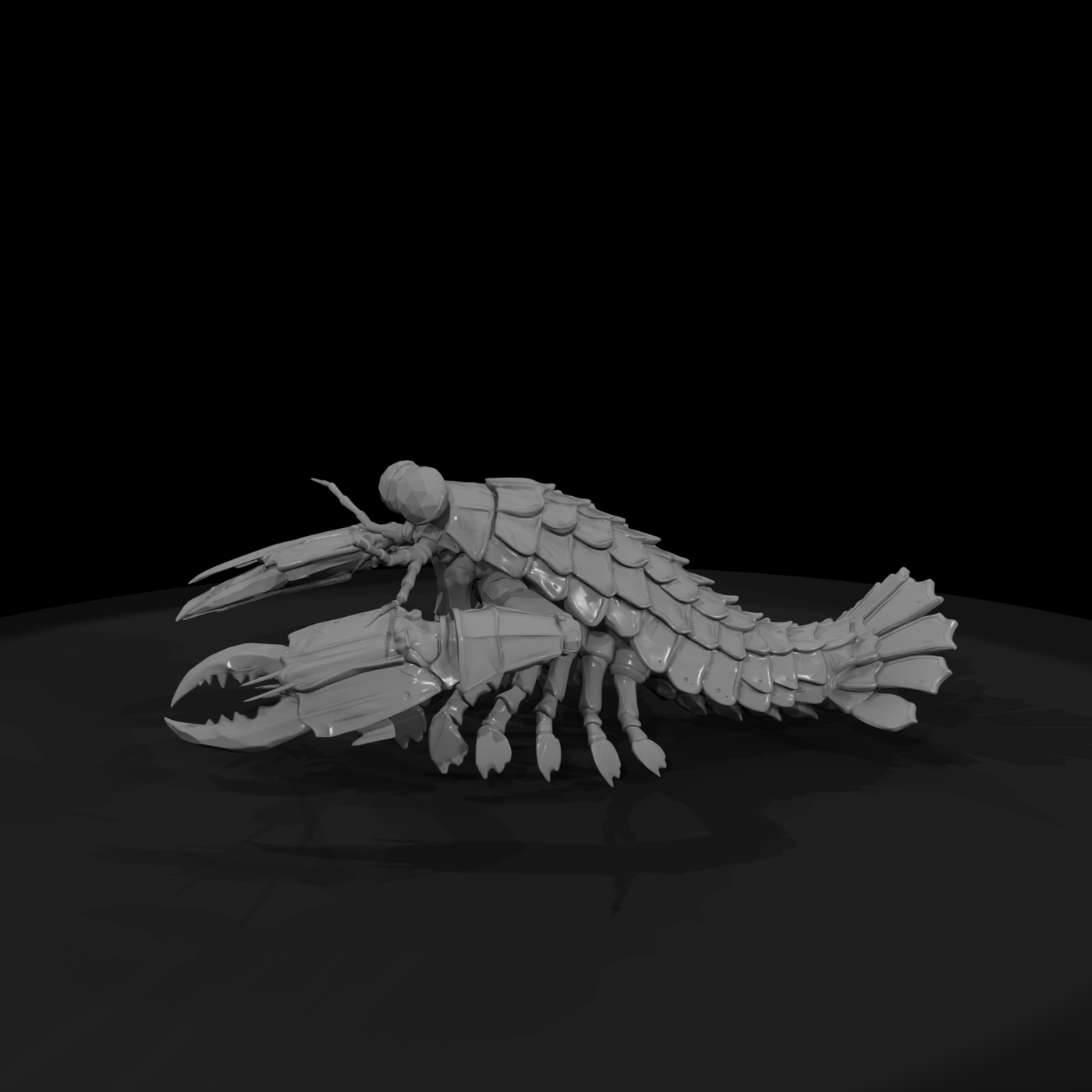 Fangscale Deep Terror Sea Monster