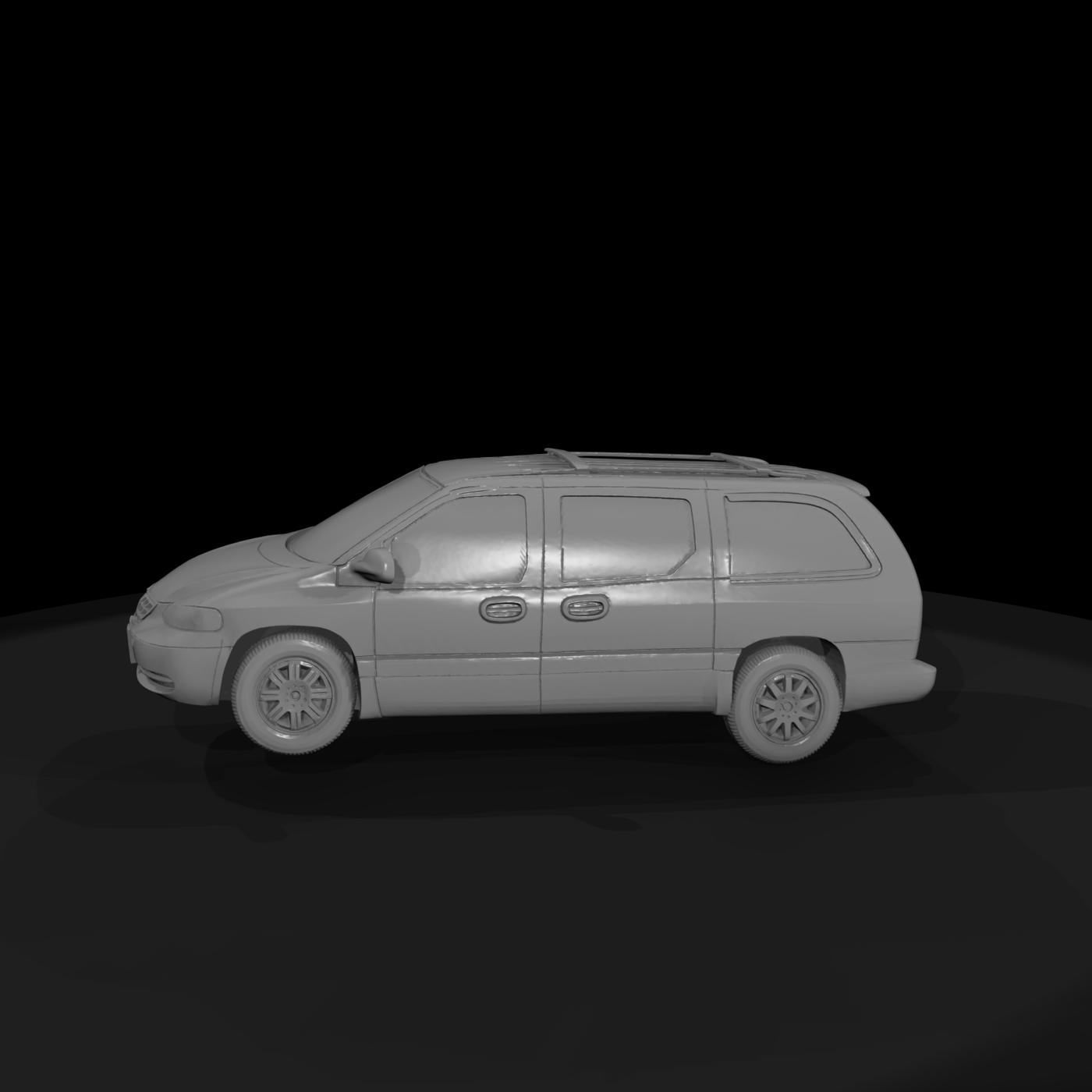1990s Minivan — & Railway Layout Vehicle