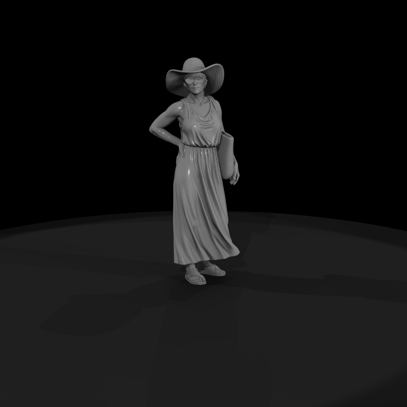 0203 Tourist Cruise Passenger Sunhat