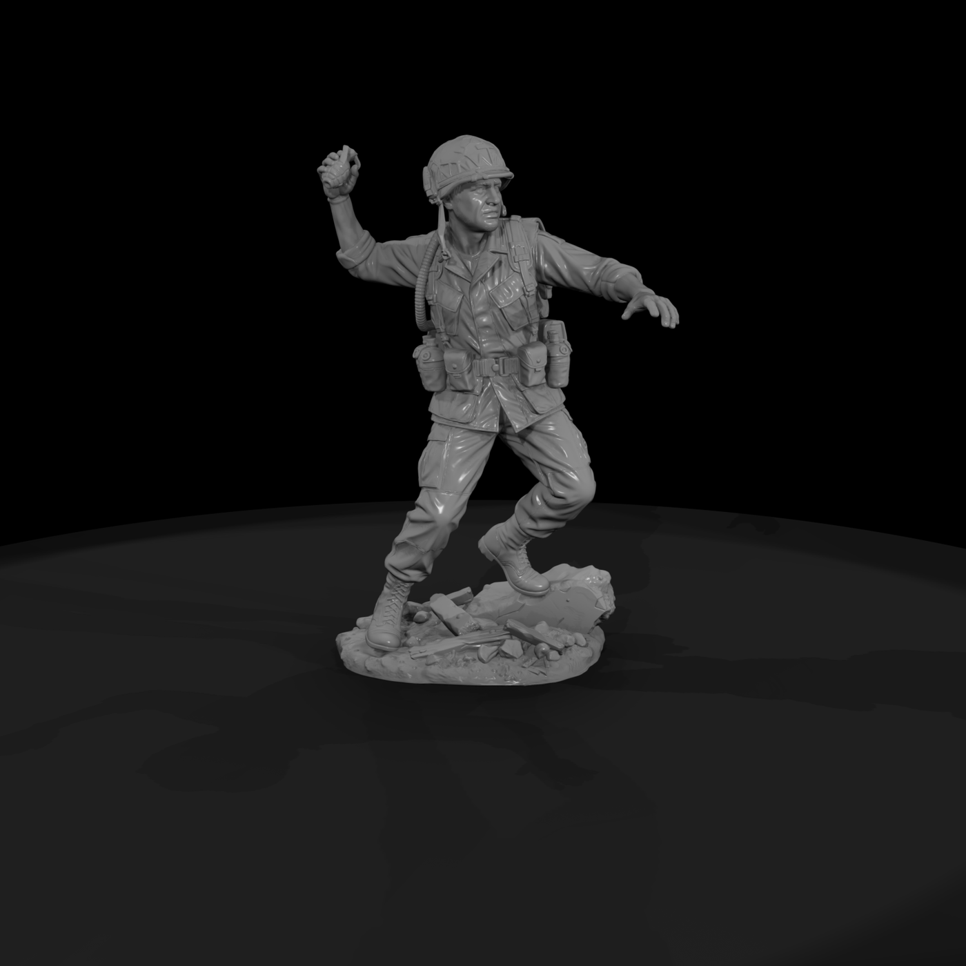 Vnh 028 United States Army Grenade Thrower