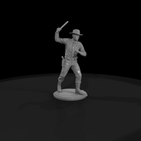 1950s Rural Sheriff Deputy with Baton — thumbnail 5