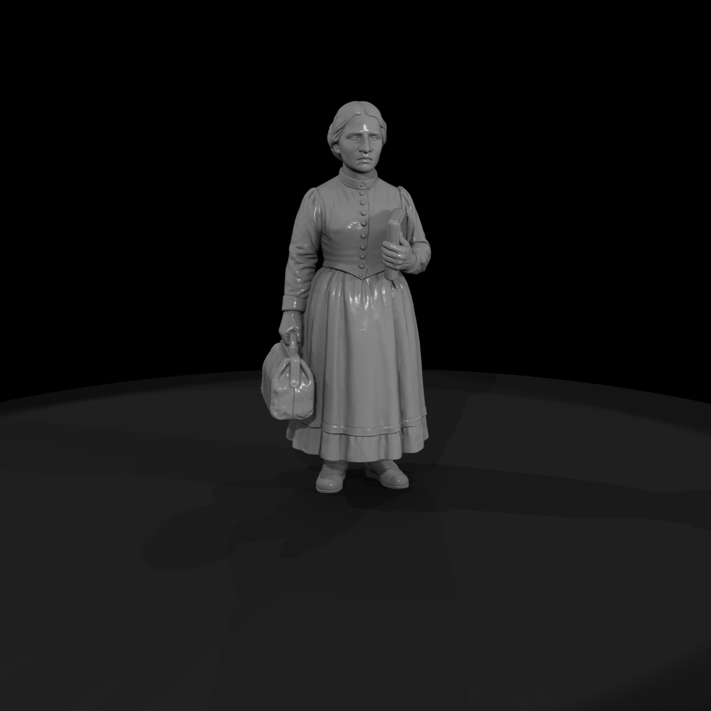 Hist 0169 Historical Elizabeth Blackwell Miniature