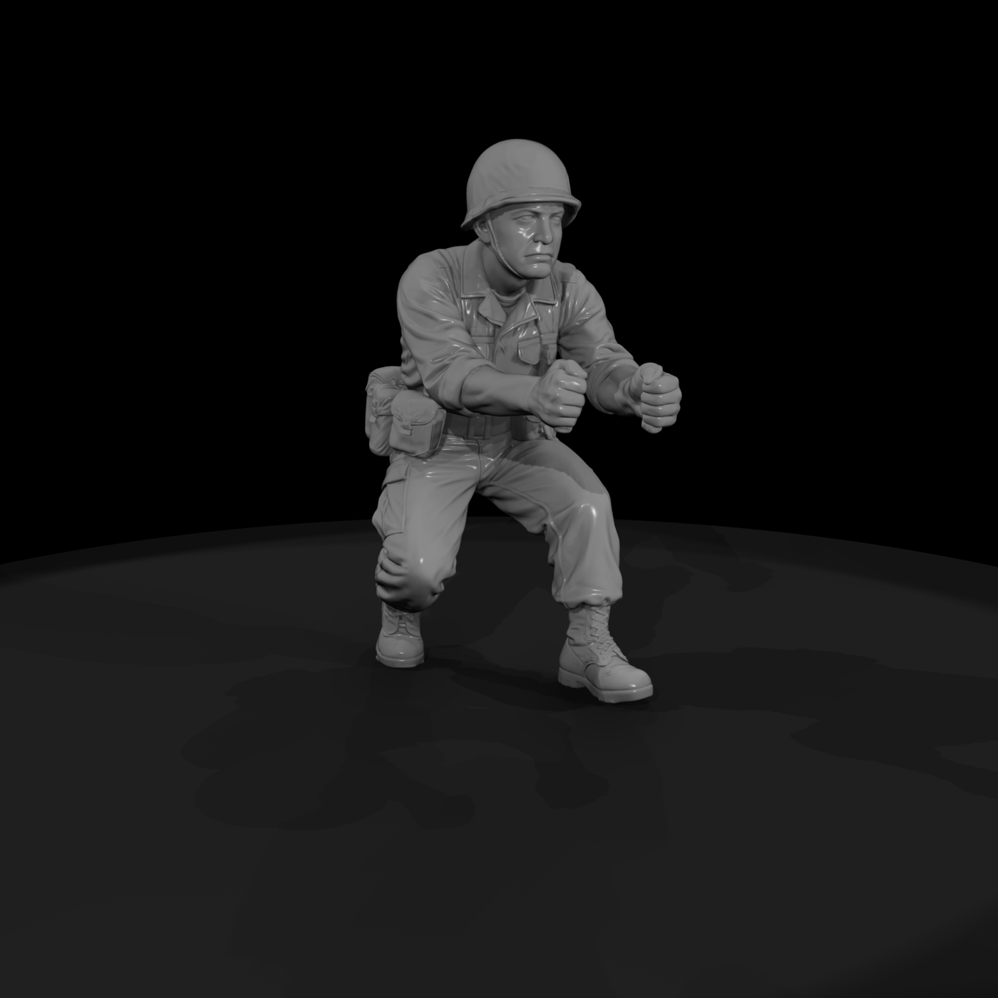 Vn Army 008 Vietnam U S Army Artillery Crewman Fig