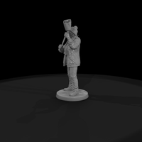 Cheering Sports Fan with Cowbell — thumbnail 5