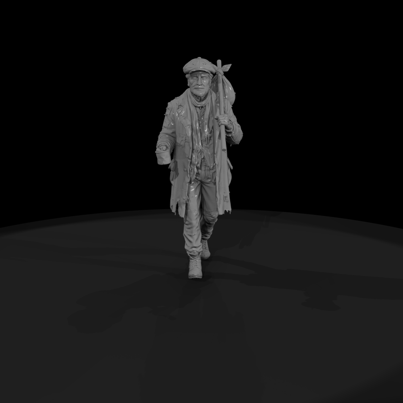 1920s Depression-Era Drifter