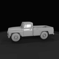 generic-mid-20th-century-american-pickup-truck-vintage-styling — thumbnail 4