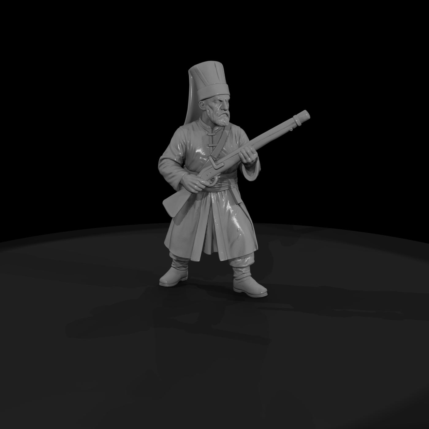 Hist 0222 Ottoman Janissary Miniature Figure