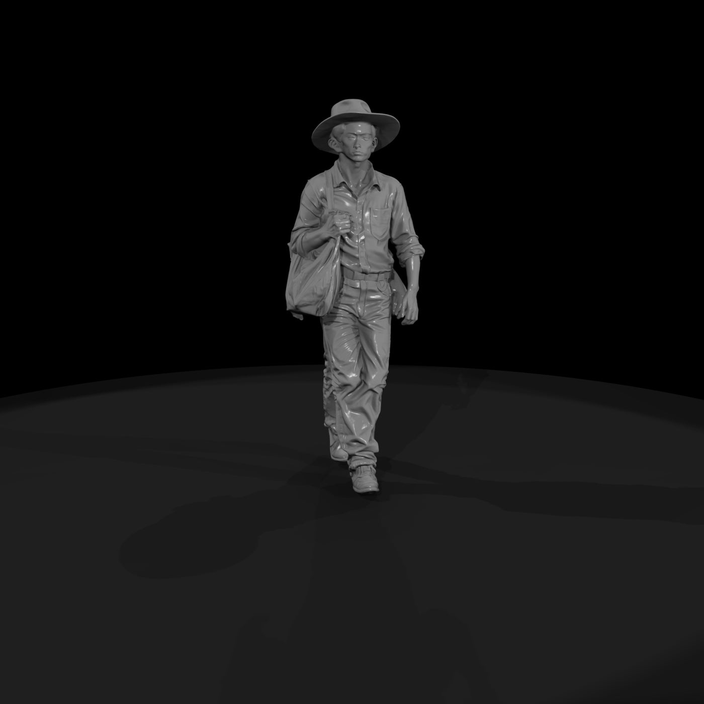 man-with-hat-3d-model
