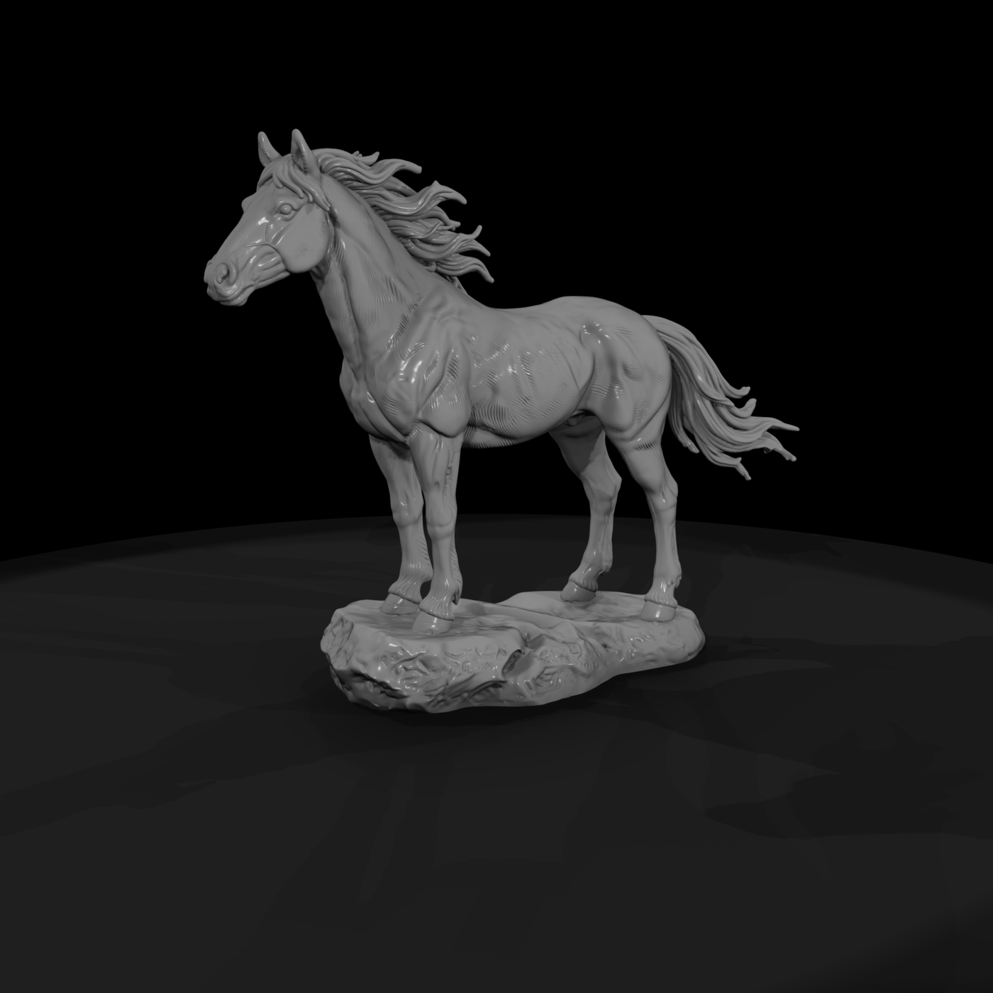 Ww 0287 Animal Wild Mustang