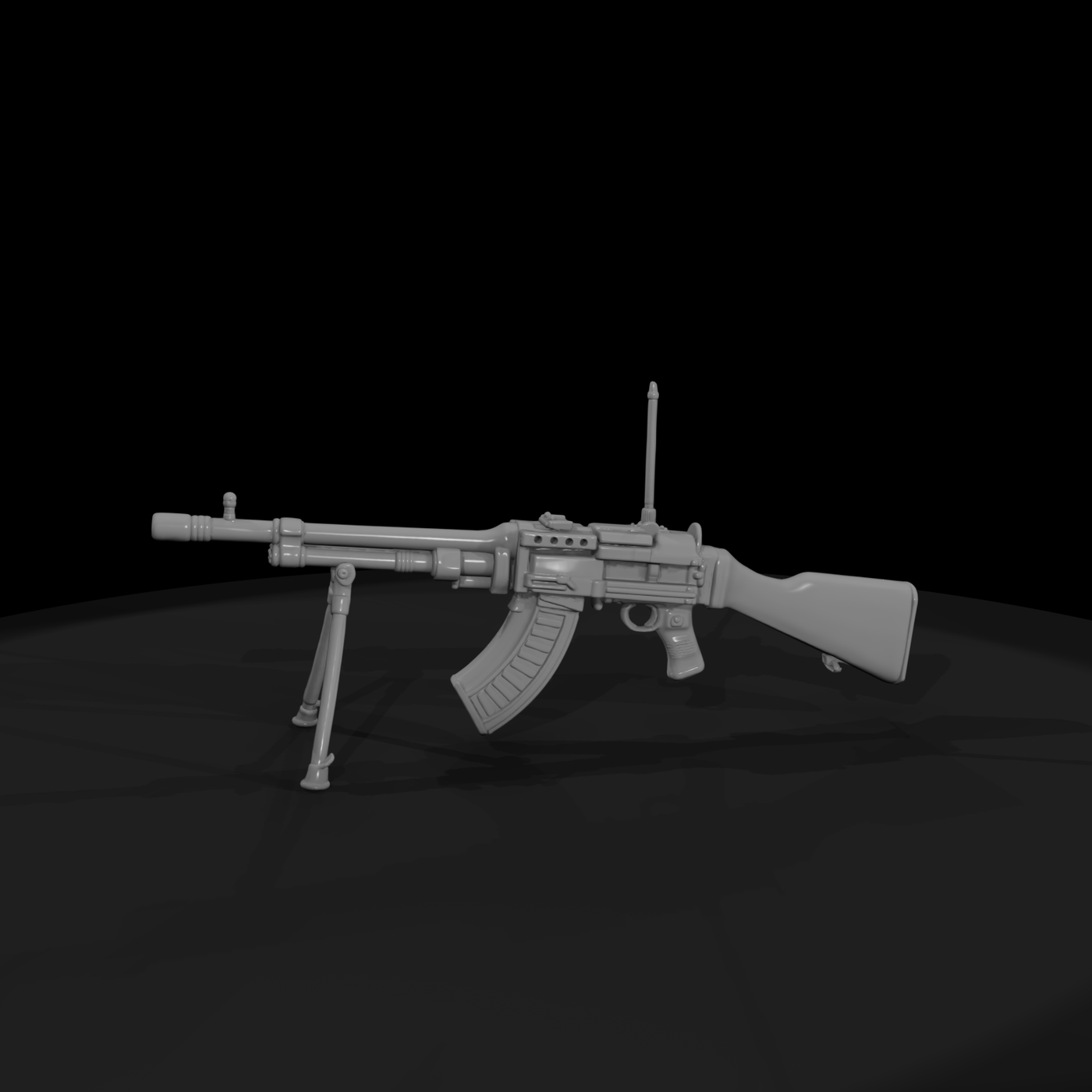 Wpn Mgun 077 Charlton Automatic Rifle