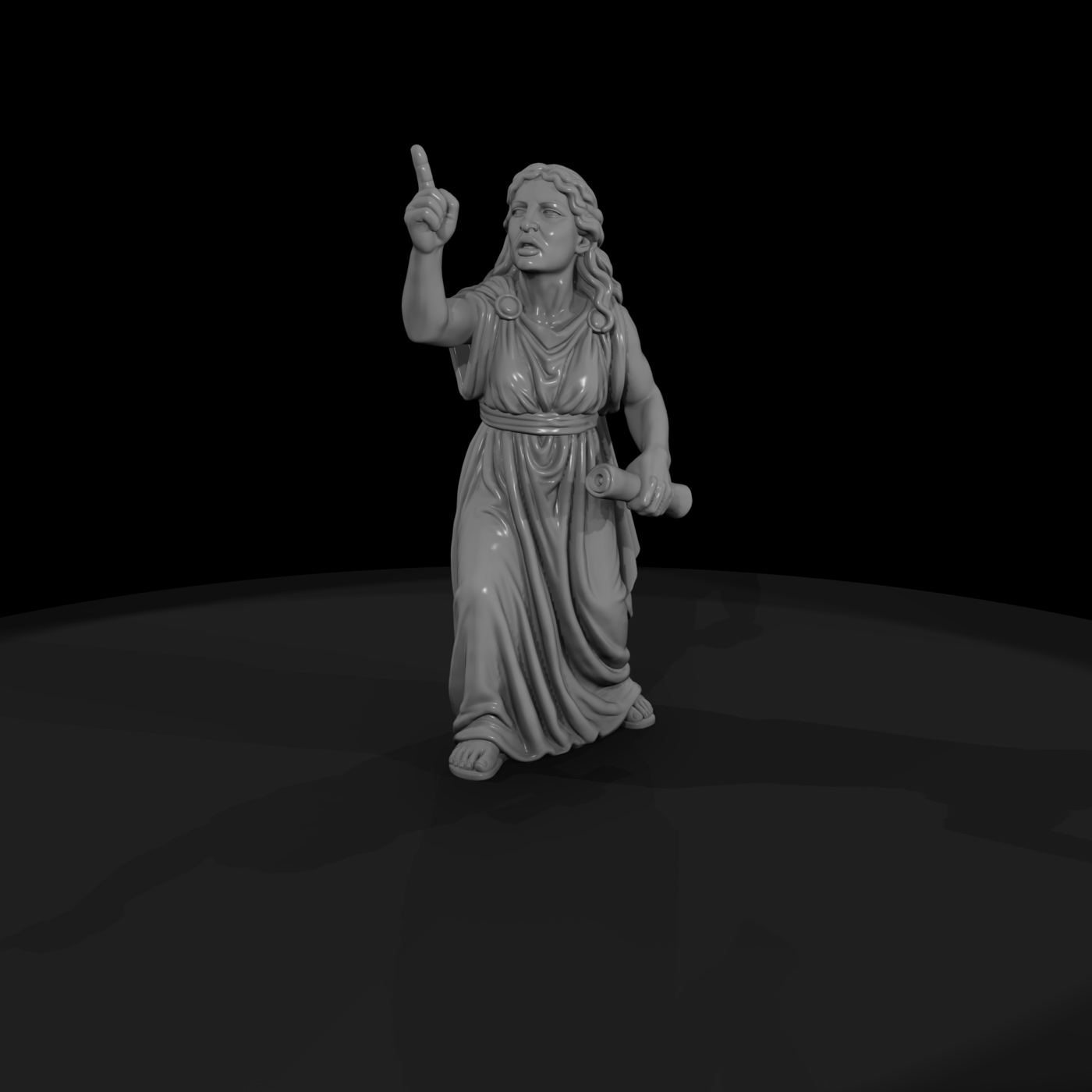 Myth 0276 Mythology Cassandra Miniature Figure