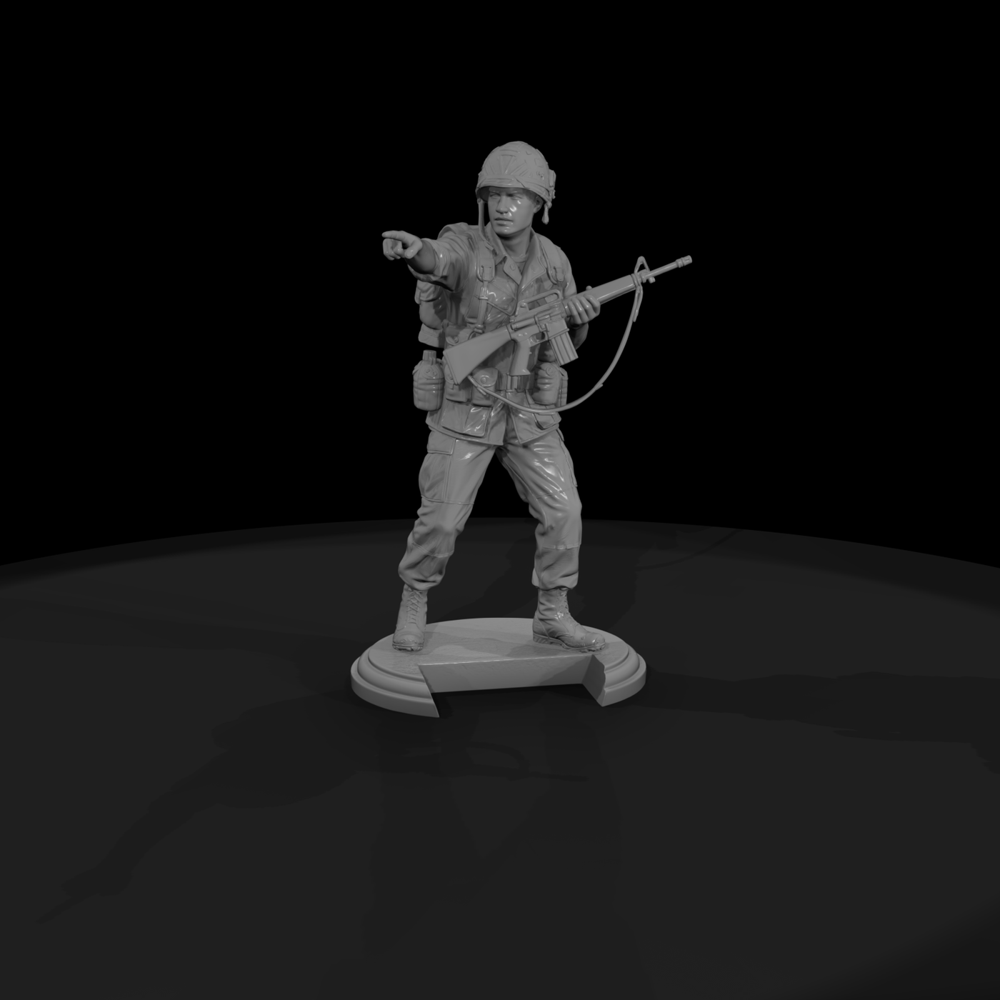 Vnh 007 United States Army Squad Leader
