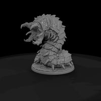 stylized-spiked-giant-predatory-worm-3d-miniature — thumbnail 4