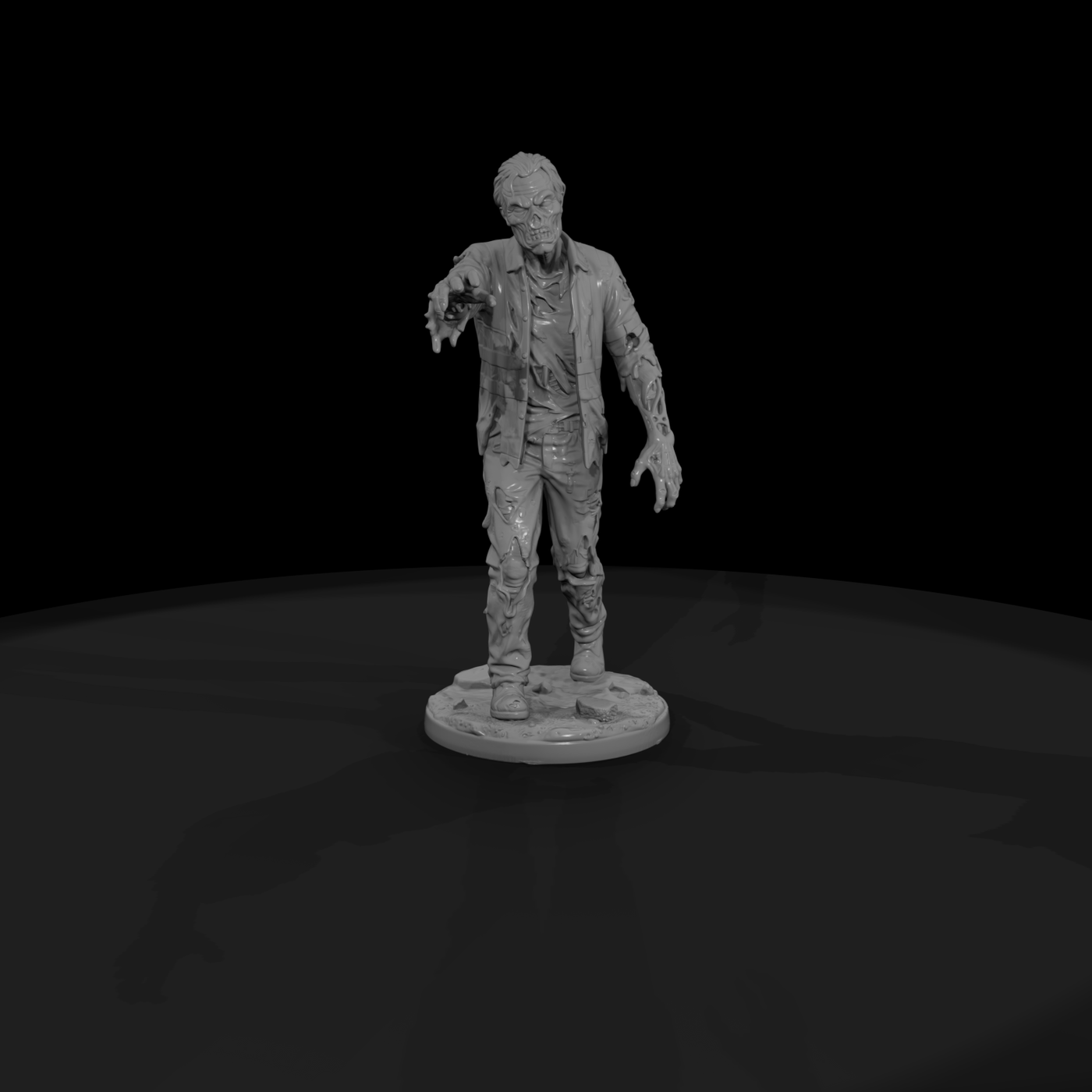Zombie Electrician with Screwdriver