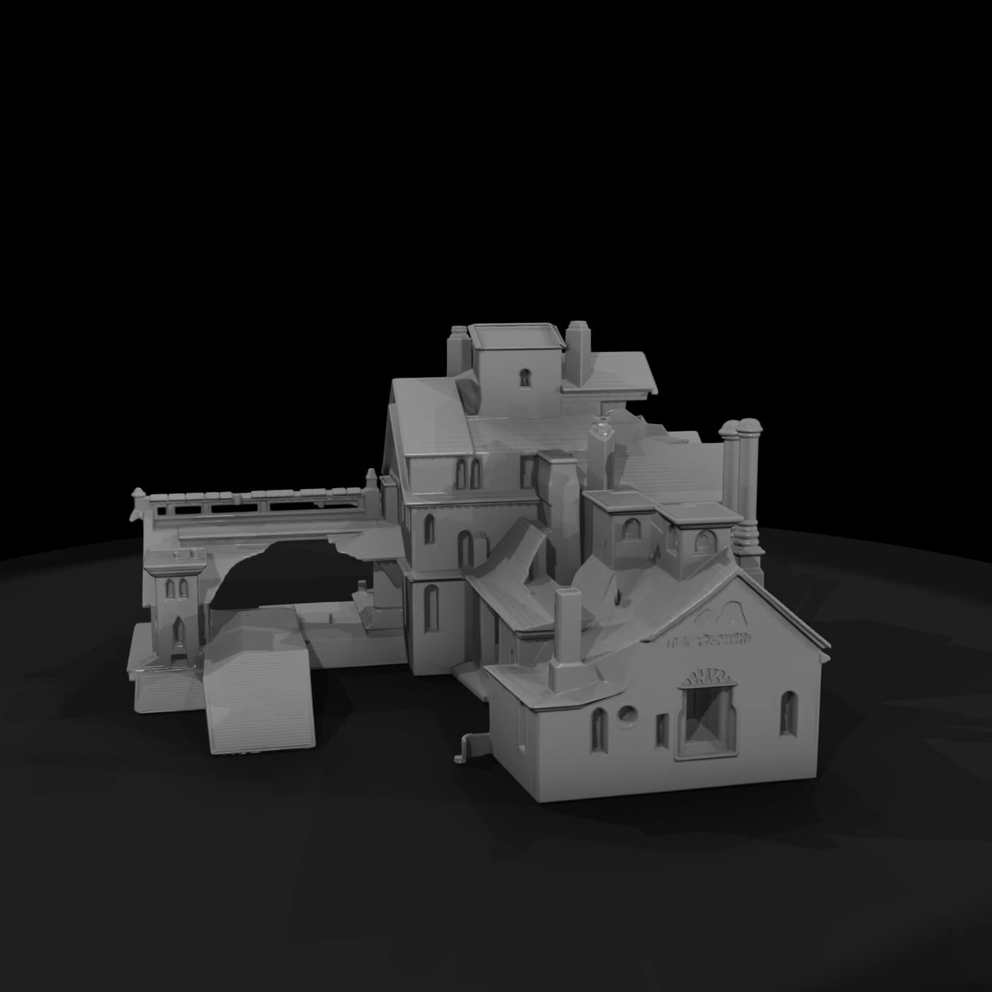 Victorian Industrial Railway Station