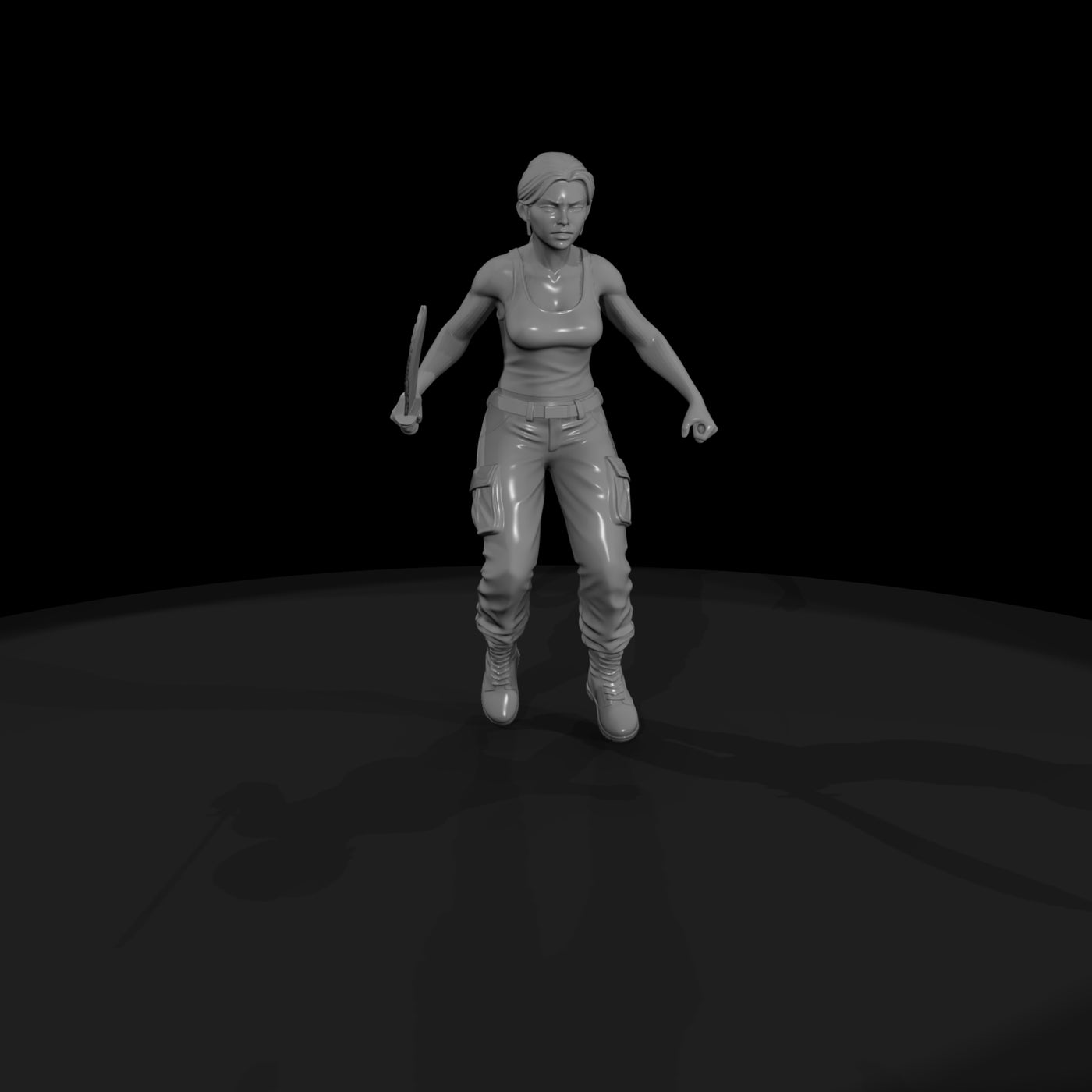 female-survivor-with