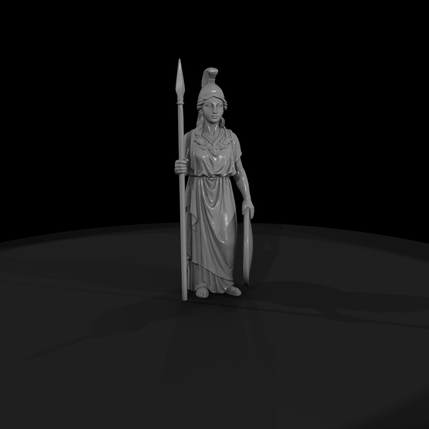 Myth 0253 Mythology Athena Miniature Figure