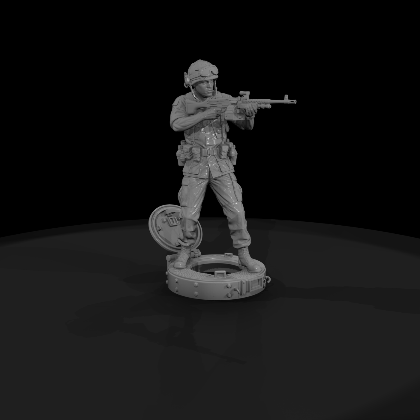 Vnh 027 United States Army Sheridan Tank Commander