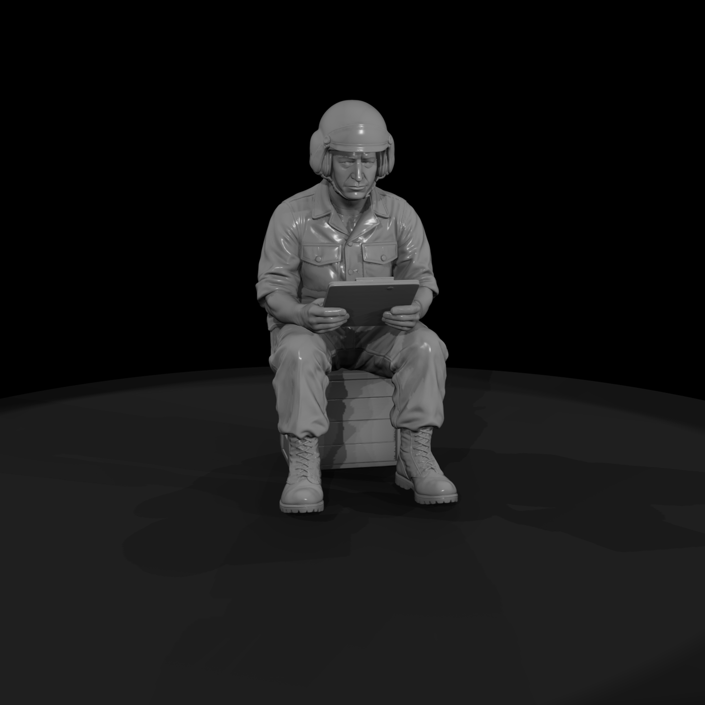Vn Army 010 Vietnam U S Army Supply Clerk Figure
