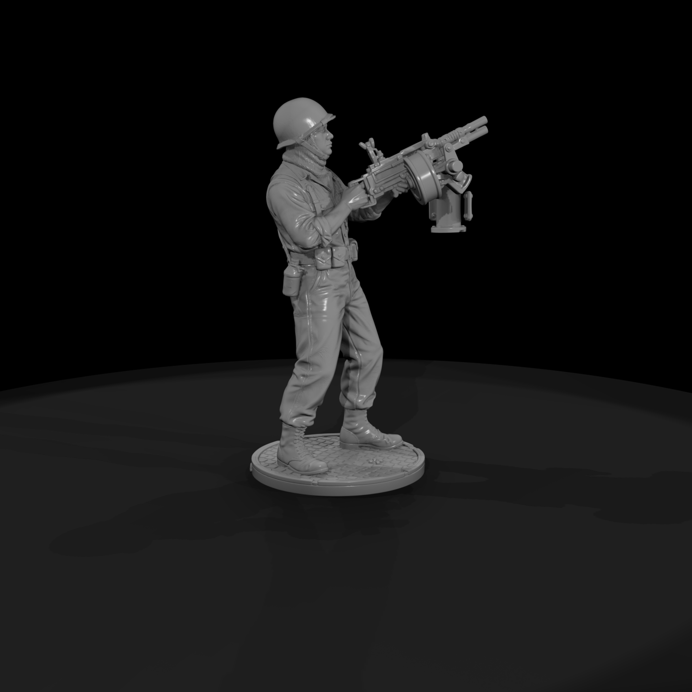 Ww2H 082 United States Destroyer Gunner