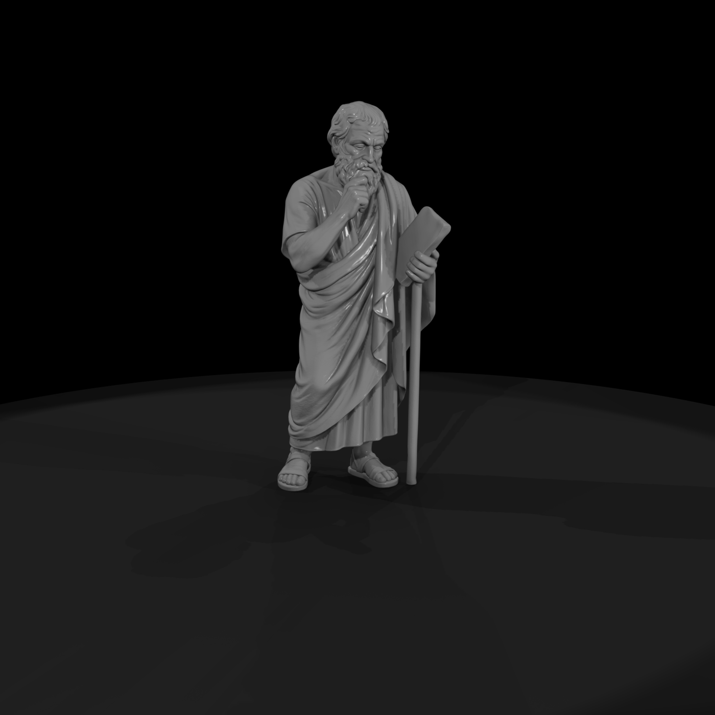 Hist 0019 Historical Solon Miniature Figure