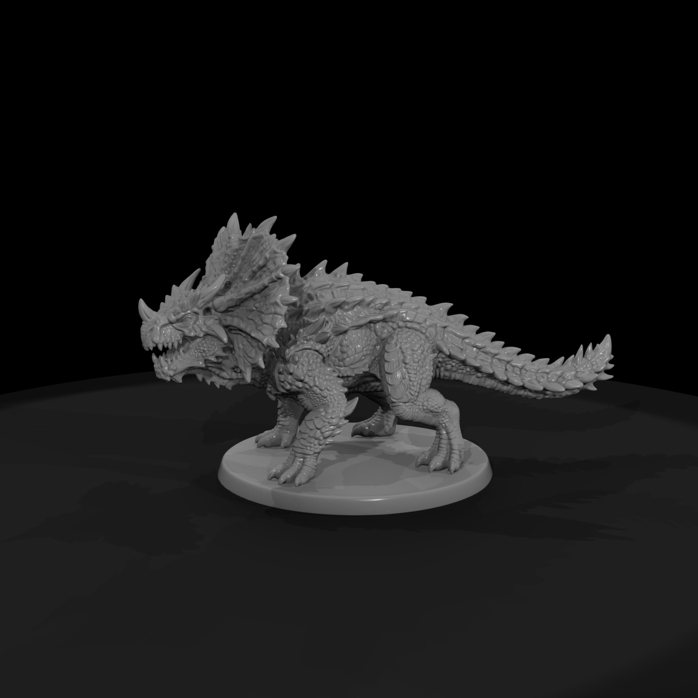 Creature Tundra Frill Reptile