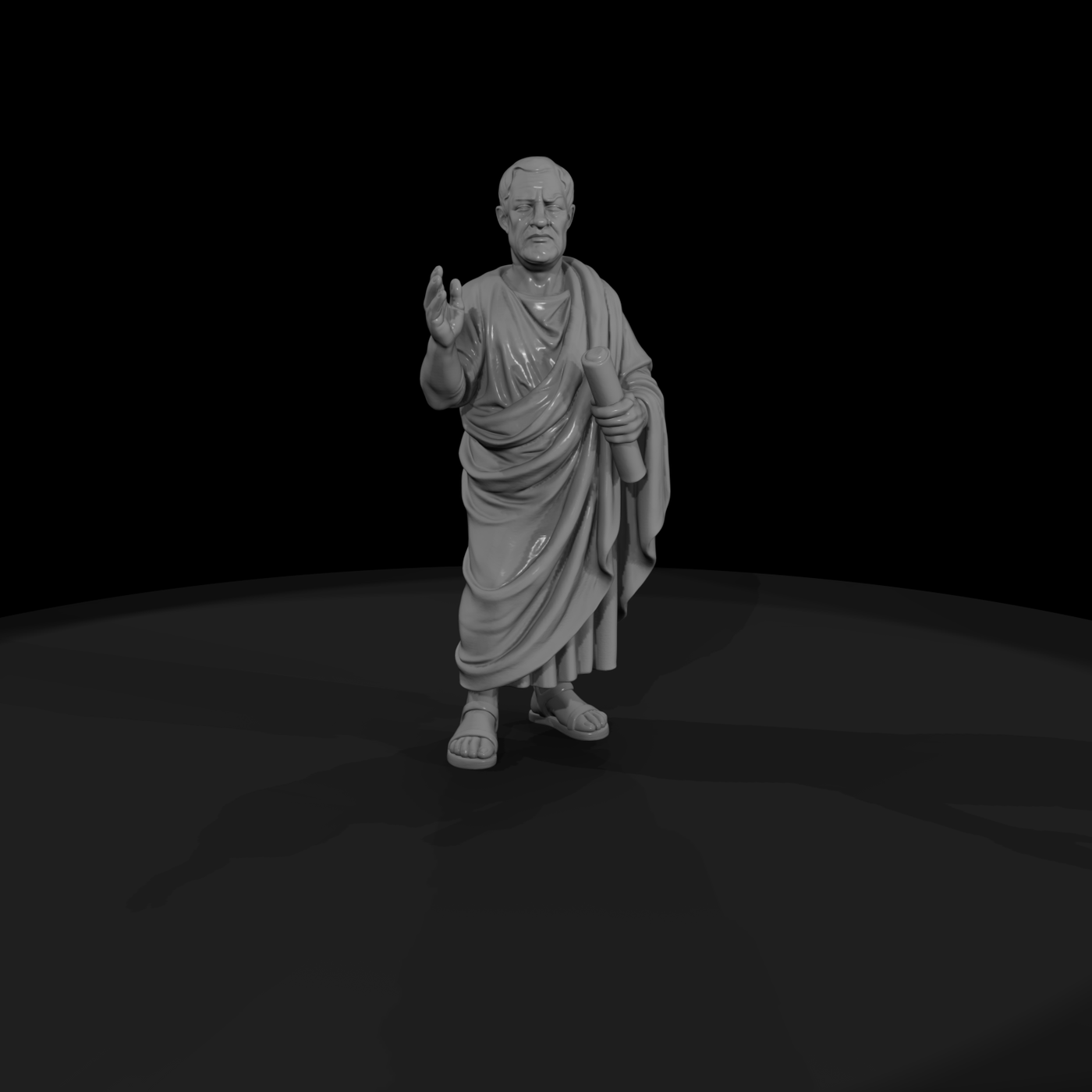 Hist 0205 Roman Senator Miniature Figure