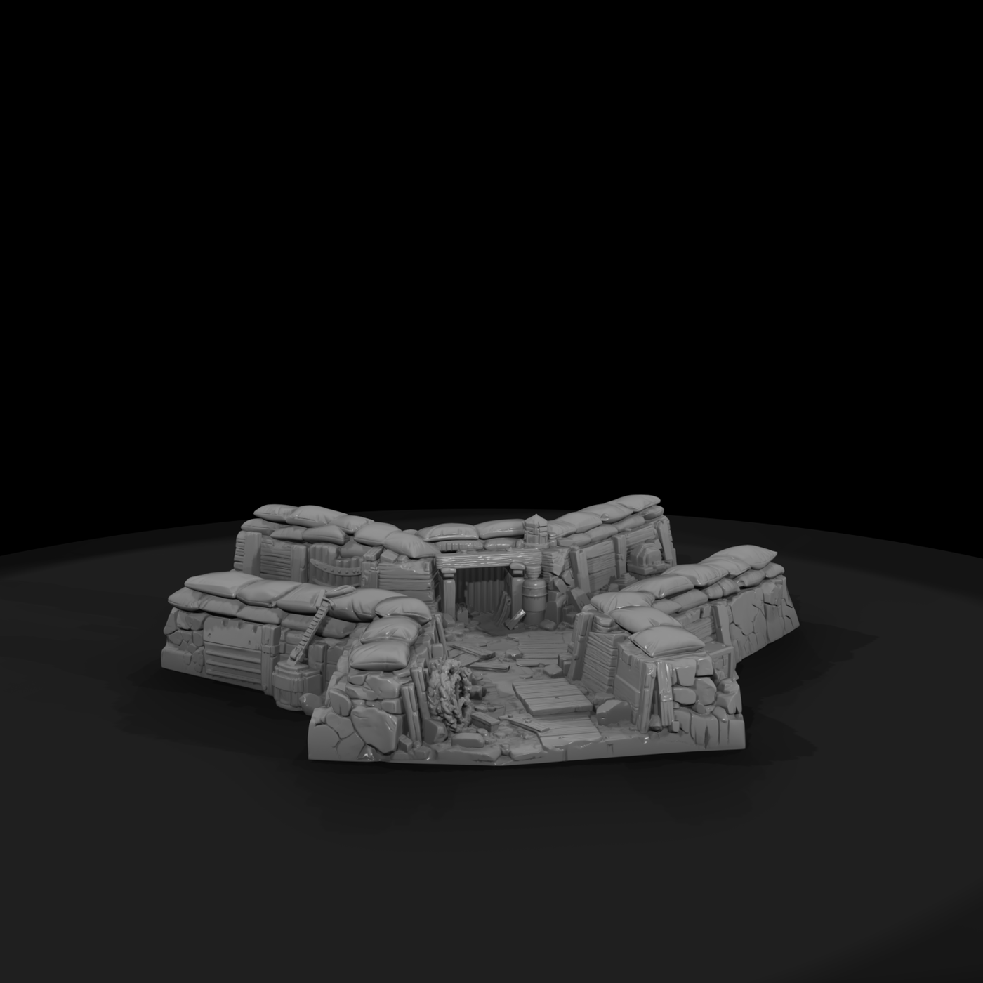 Trench Junction Fighting Position