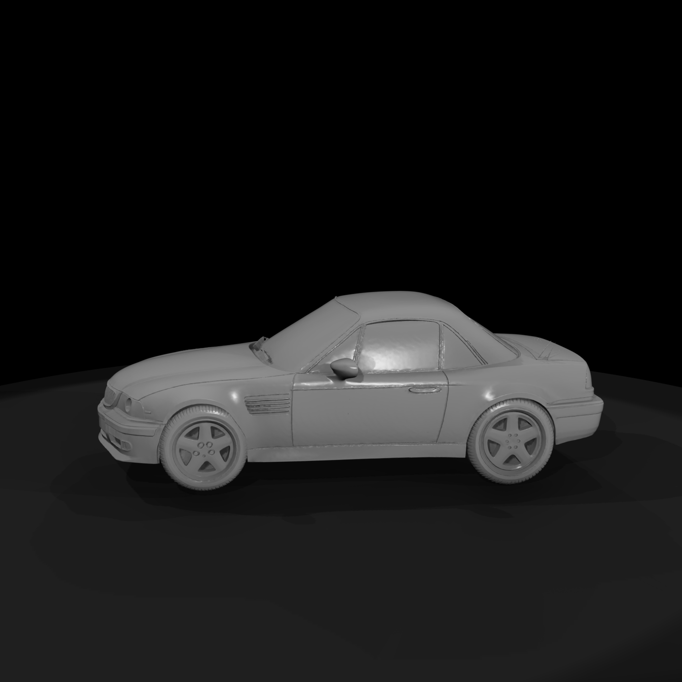 BMW E36 Convertible — Car Shell