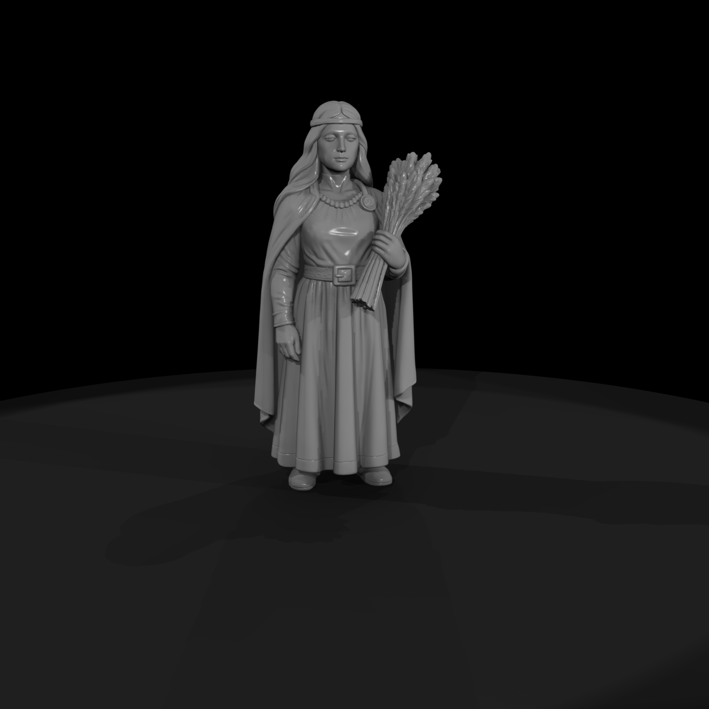 Myth 0318 Mythology Sif Miniature Figure