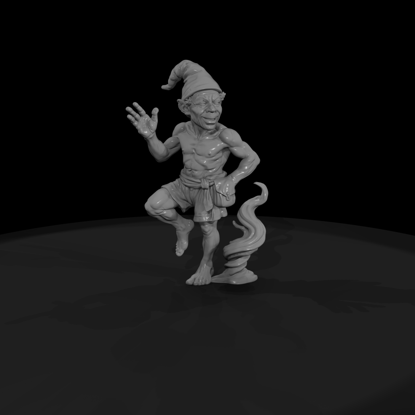 Myth 0476 Mythology Saci Perere Miniature Figure