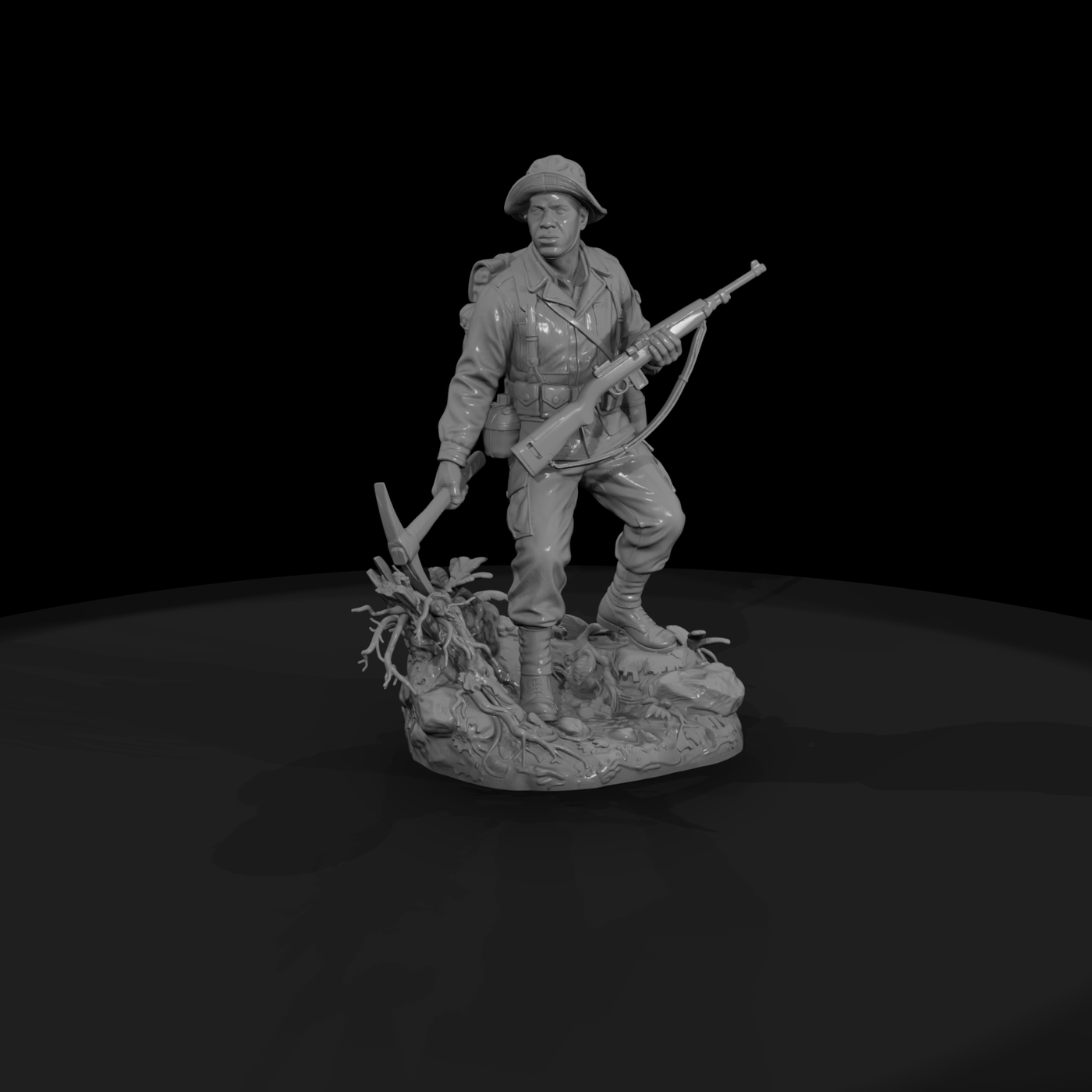 WWII US Combat Engineer, Ledo Road