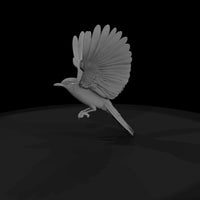 flying-bird-miniature-mid-flight-sculpture-for-dioramas-812383 — thumbnail 5